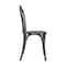 Flash Furniture HERCULES Commercial Black Indoor/Outdoor Wood Look Resin Thonet Style Chair L-9-M5-BLK-GG - alternate 5